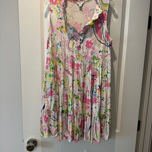 Floral Sleeveless Dress
